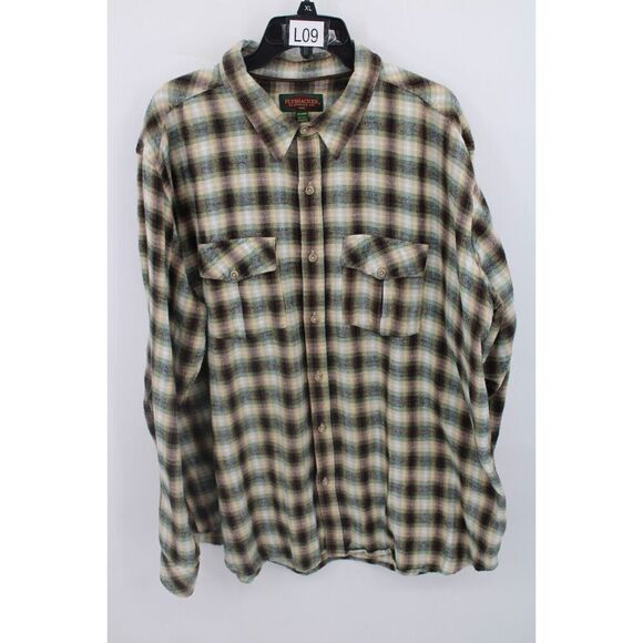 FLYSHACKER BUTTON UP SHIRT SIZE XXLARGE - Picture 1 of 7